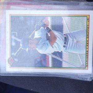 Ken Griffey Jr Bowman Baseball Card